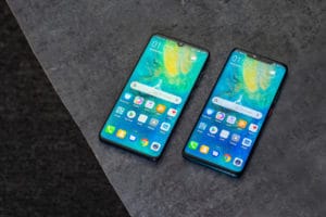 Ho Chi Minh City / Vietnam, December 2018 - Huawei Mate 20 and Huawei Mate 20 Pro Review Photos