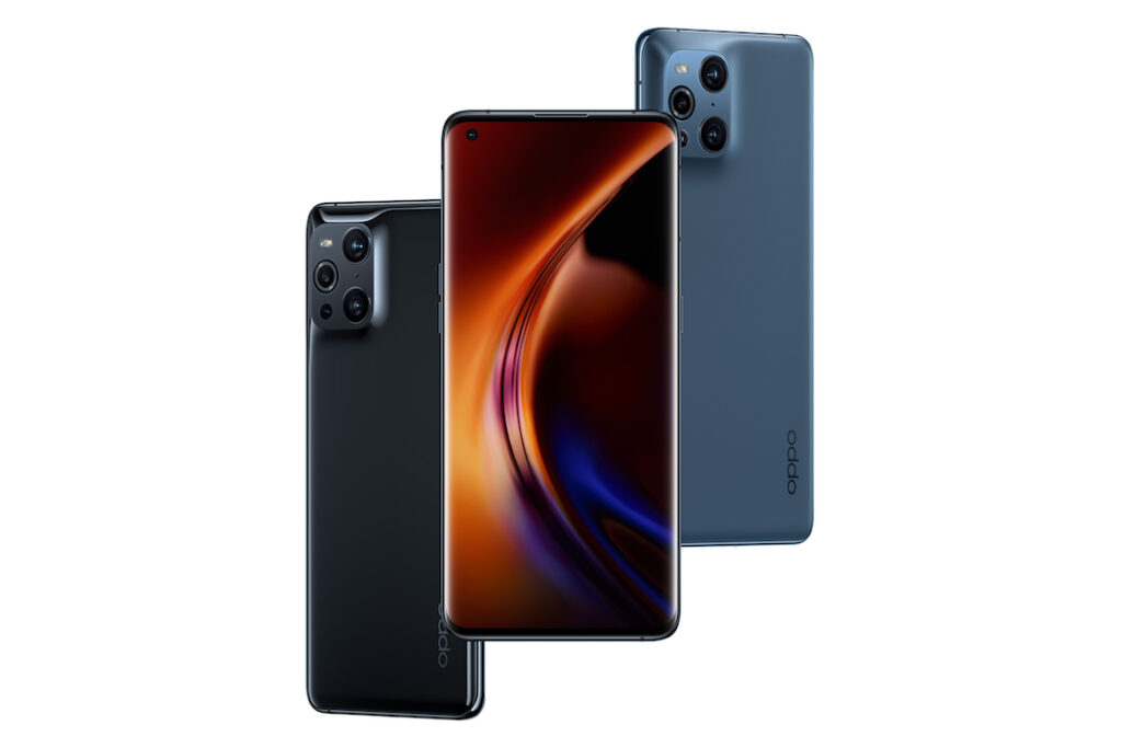 Find X3 Pro Gloss Black Blue 3K