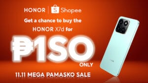 Main KV - HONOR X7d Piso Sale PR