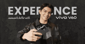 Experience moments better with vivo V60