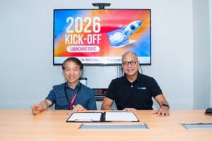 Suk Sub Shim - President of Welcome Bank (Rural Bank) Inc & Johnny Escaler (CEO of Trusting Social PH)