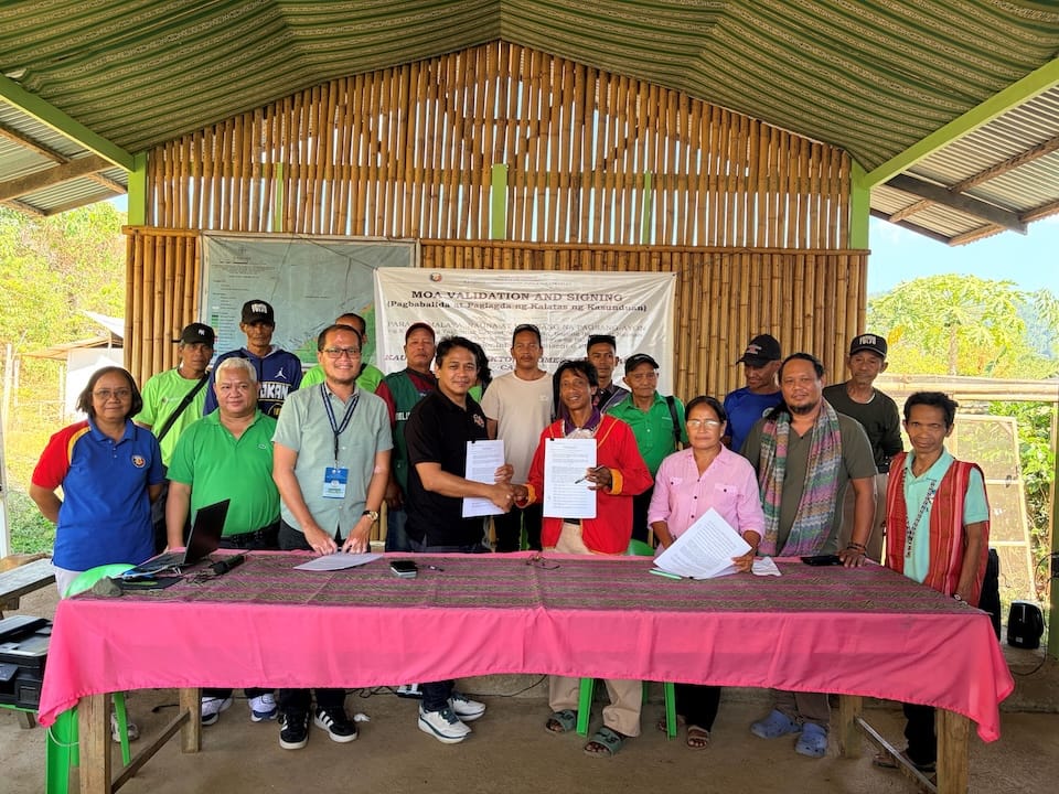 PLDT Palawan Resiliency Submarine Cable Project - Tagbanua Central ICC Napsan handshake