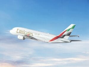 emirates plane