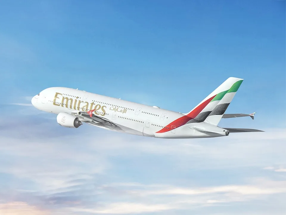 emirates plane
