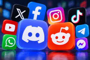 social media logos